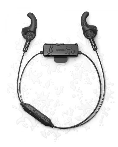Bežične sportske slušalice Philips - TAA3206BK, crne - 3